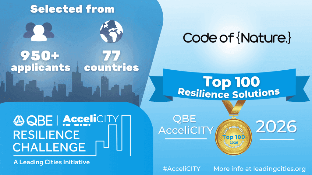 코드오브네이처, 2026 QBE AcceliCITY 글로벌 100 선정